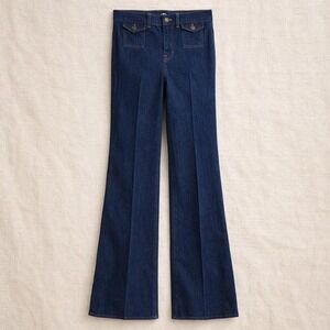 J.Crew Vintage flare jean with flap pockets high-waisted flare jeans 24 CN349